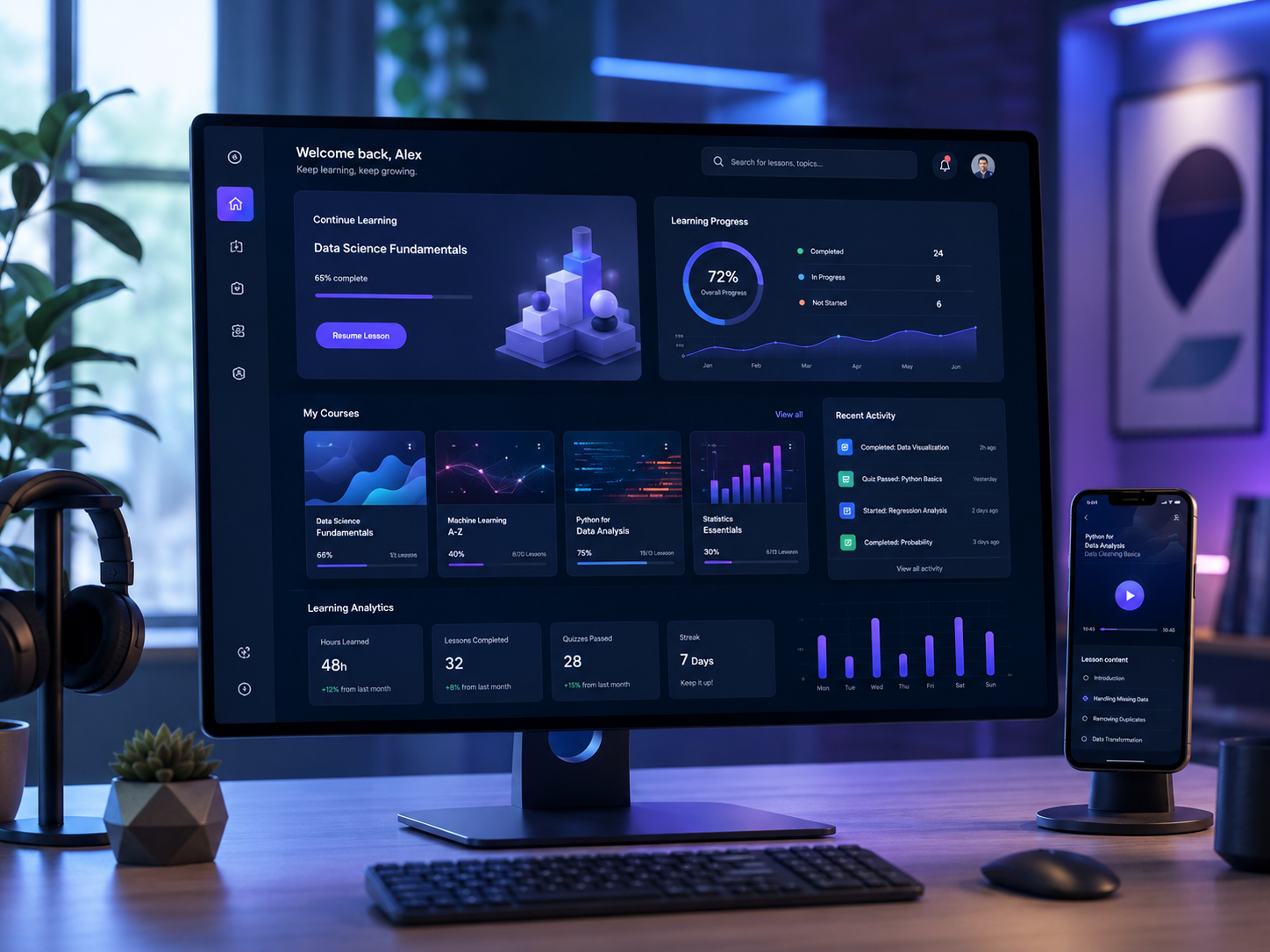 Платформа для онлайн-обучения